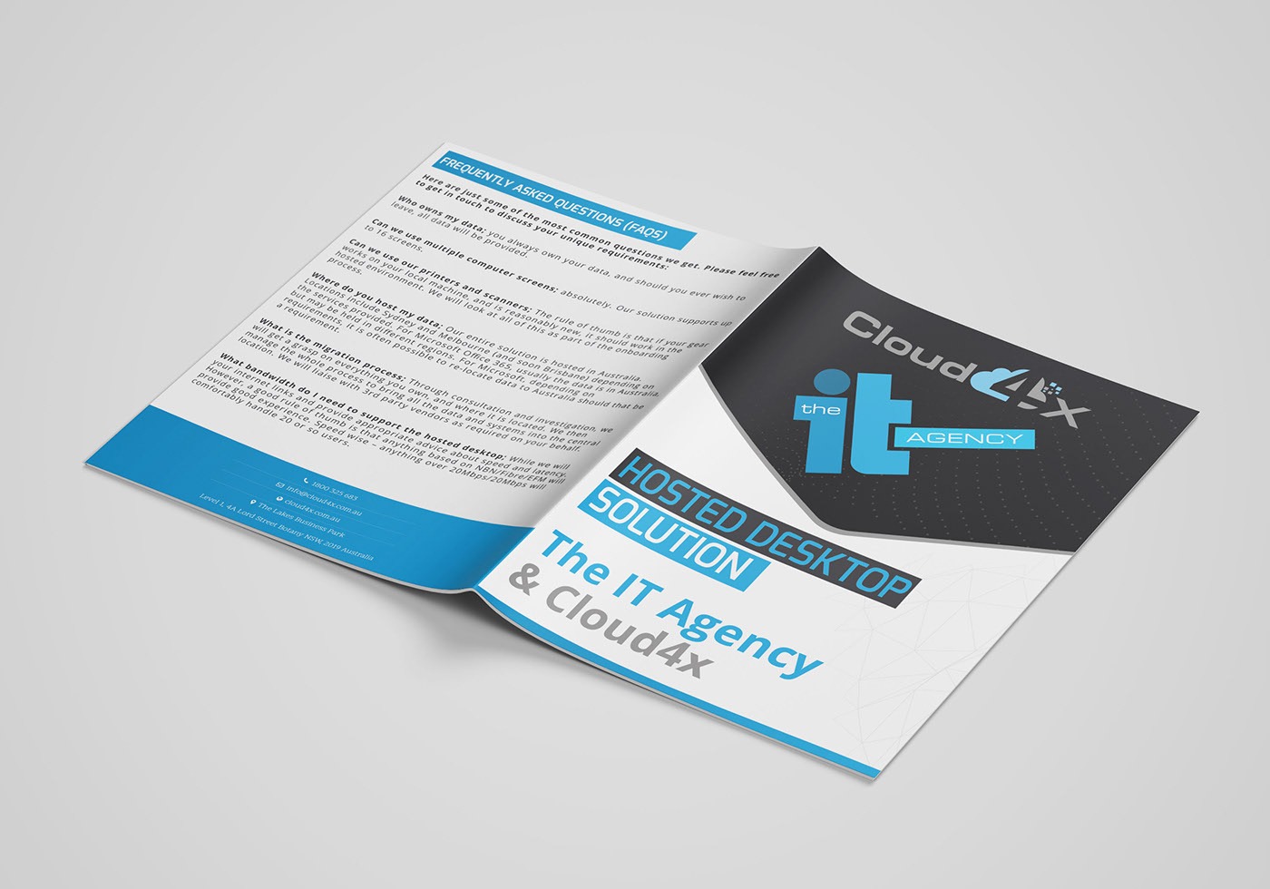 Bi-Fold Brochure, double fold Brochure