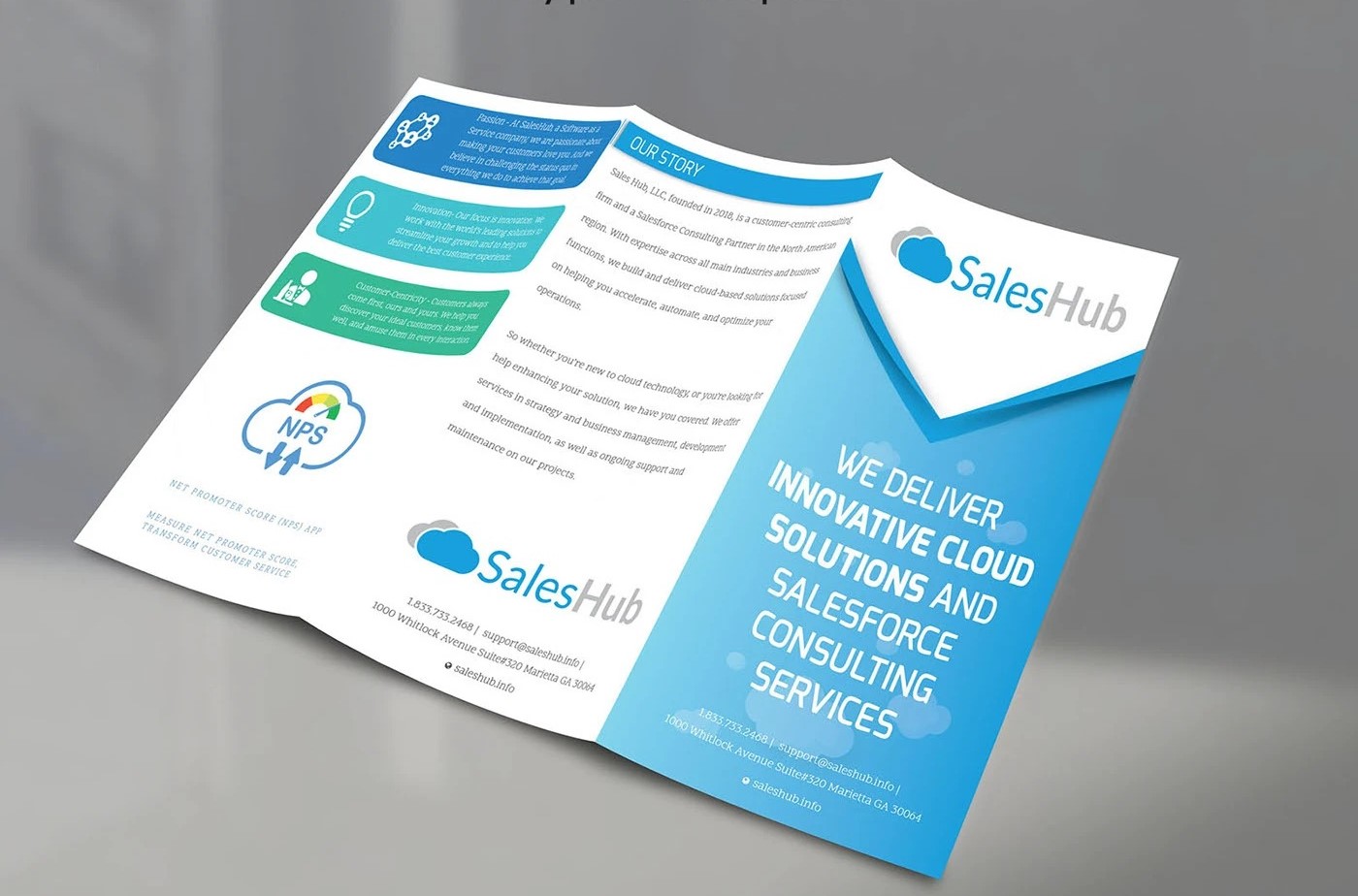 Tri-Fold Brochure Design