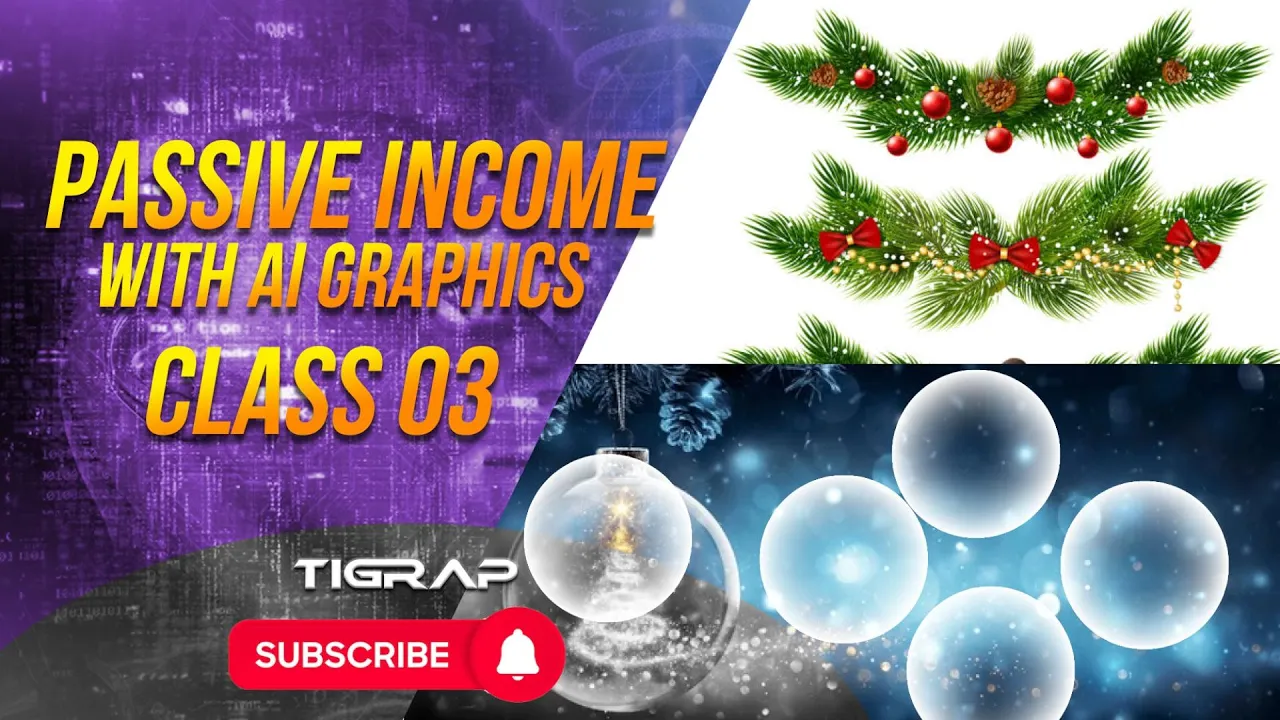 AI graphics design, freelancing, passive market place